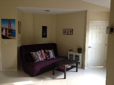 sitting area to watch tv or read a book in mother-in-law suite