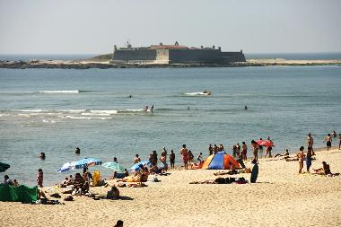 Moledo sandy beach