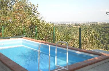 relax on swimming pool