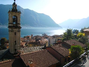 View from the balcony of Loft Angelo towards Como