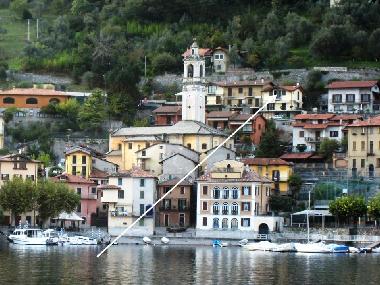Loft Angelo overlooking the village of Sala Comacina and Lake Como