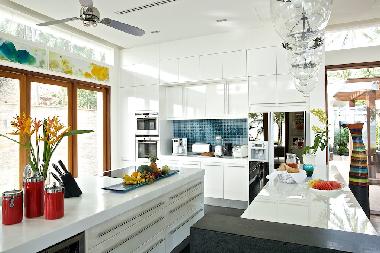 Fully equipped modern kitchen
