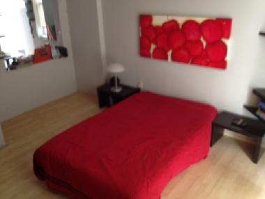 One of the two double rooms
