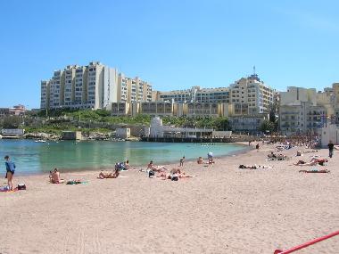 St Georges Bay - A small sandy beach 900m away from apartment