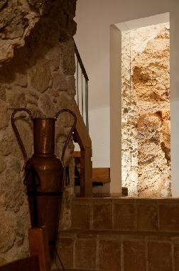 Walking to the cave...