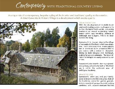 Holiday House in Gowanbank Historic Village (Eastern Scotland) or holiday homes and vacation rentals