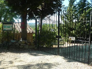 Entrance to the property