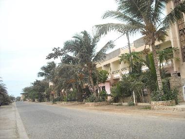 The main avenue of Sta. Maria is Rua de Agosto 15 - leads to the oceanfront row of apartments. Both 