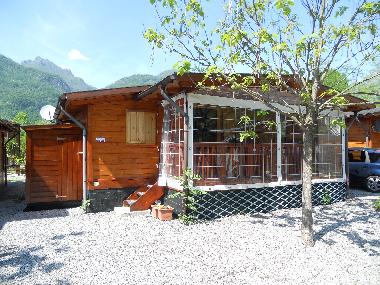 chalet at 90 meters from the lake