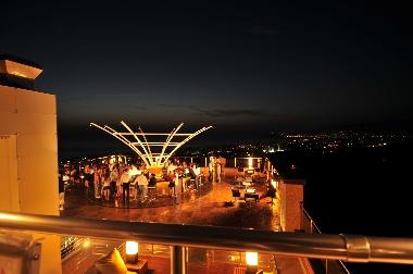 Rotating Bar on 16th floor with amazing view over Alanya city