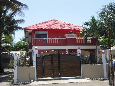 Front side of Villa Hollandia