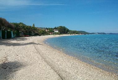 The beach - Northwest view