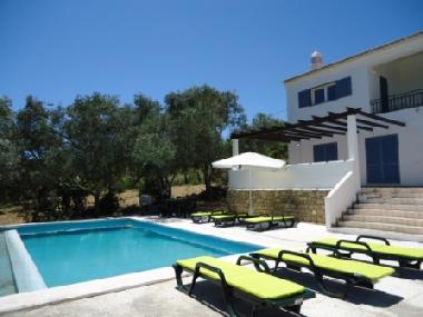 VIEW BACK HOUSE WITH PRIVATE POOL