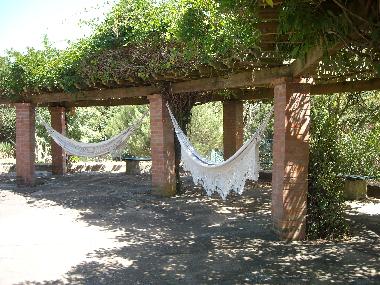 Resting at the garden