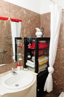 second bathroom with shower