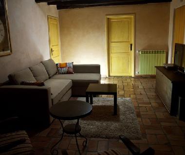 Top floor living room/sleeping room