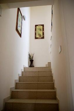 steps from the first floor