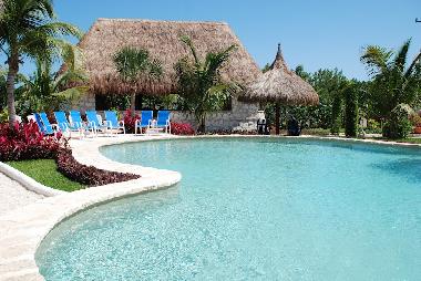 You have an access to the large swimming anytime