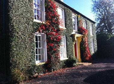 The front of the house