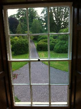 The drive form the top landing 