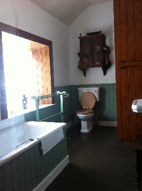 One of the three family bathrooms (shower and bath) 