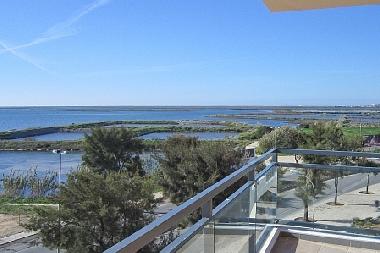 View from balcony towards Faro