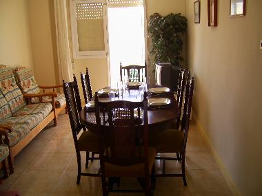 Dining/Sitting Room adjoining the balcony
