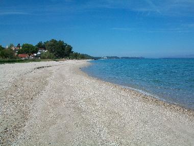 View of the beach (NW)