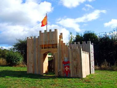 Childrens play chateau