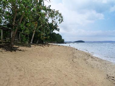 Places to visit "Agta Beach" 40 minutes by boat