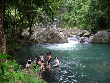 Places to visit "Tinago Falls" 45 minutes by car