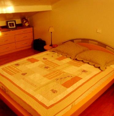 air conditioned loft bedroom