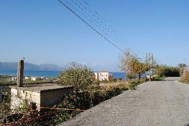 The street  with seaview