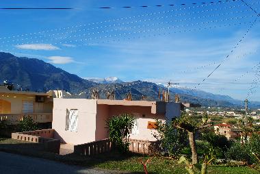 Mountain view from the house
