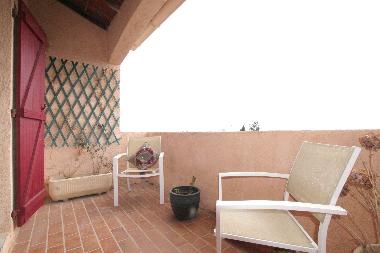 view of the terrace of upstairs room