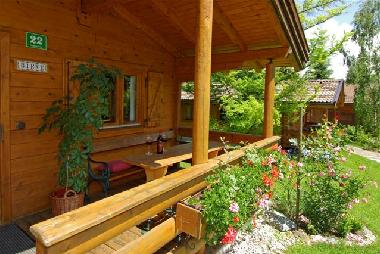 Chalet Birke in our hotelgarden