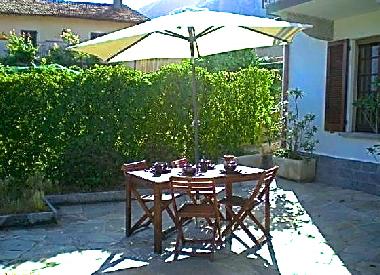 Outdoor Dining on the Terrace overlooking the Lake