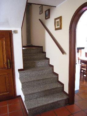 Staircase leading to the Bedrooms on the First floor