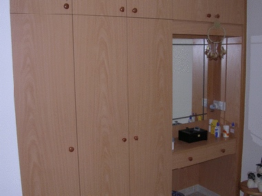 Fitted bedroom furniture