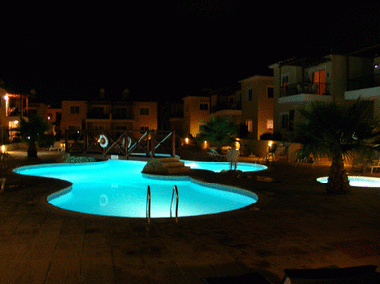 Pool at Night