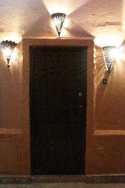 Entrance door Riad Tachata