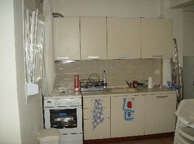 fitted kitchen with appliances