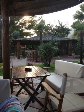 beach bar near the apartment