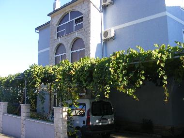 outside