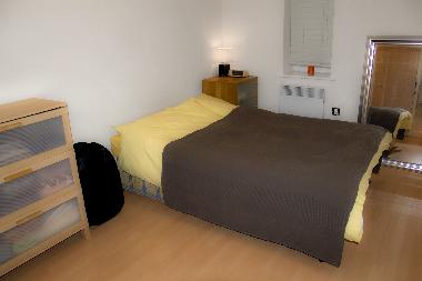 Bedroom - large double bed and all linen is provided.