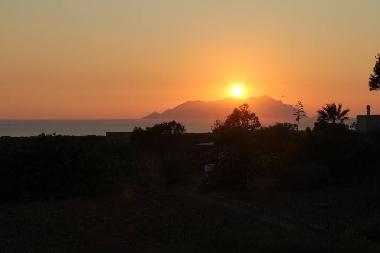 Sun set from the terrace