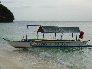 Biliran Paradise Sea Houses resort boat