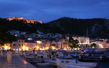 The city center(we call it old town) in the sunset.