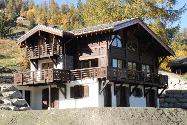 Chalet in La Tzoumaz (Verbier) or holiday homes and vacation rentals