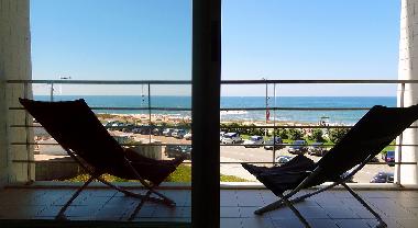 Kitchen balcony with sea view
